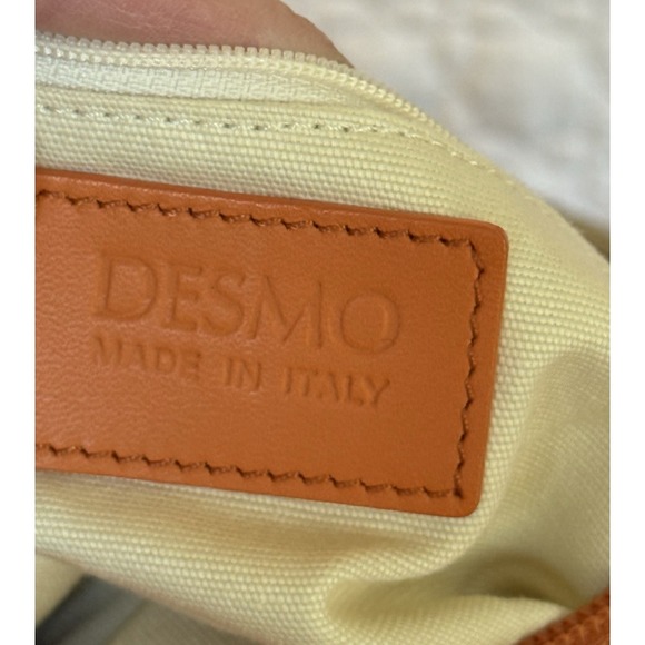 Rare VTG Desmo Italian Leather Handbag Handcrafted range Rich & Soft Purse - Picture 4 of 16
